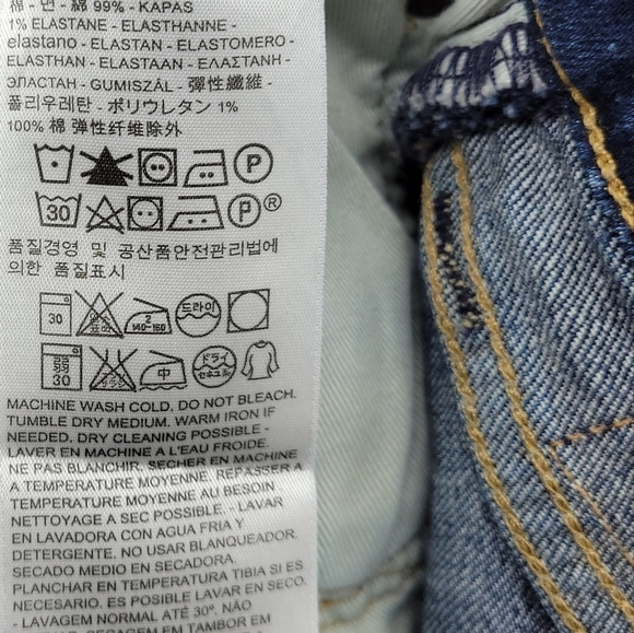 Levi Strauss Mens Casual Straight Leg Work Jeans Size 40x30 - Picture 12 of 16